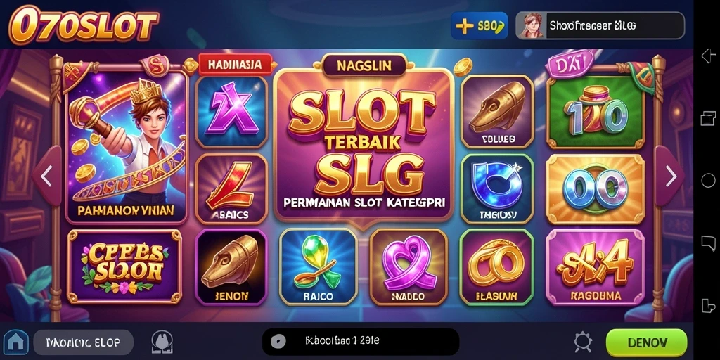 Tampilan gameplay menarik dan interaktif dari 070SLOT.
