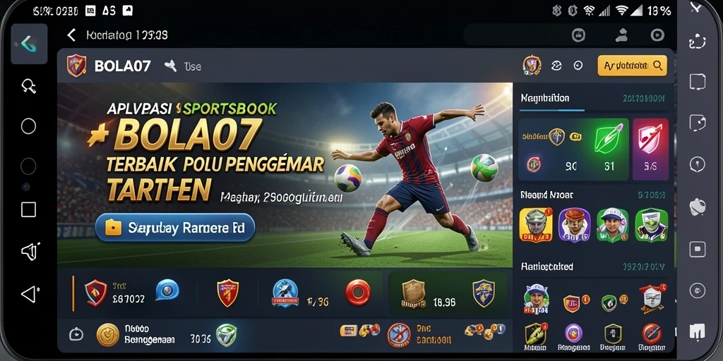 Tampilan utama BOLA07 menampilkan antarmuka yang mudah dan jelas untuk taruhan.