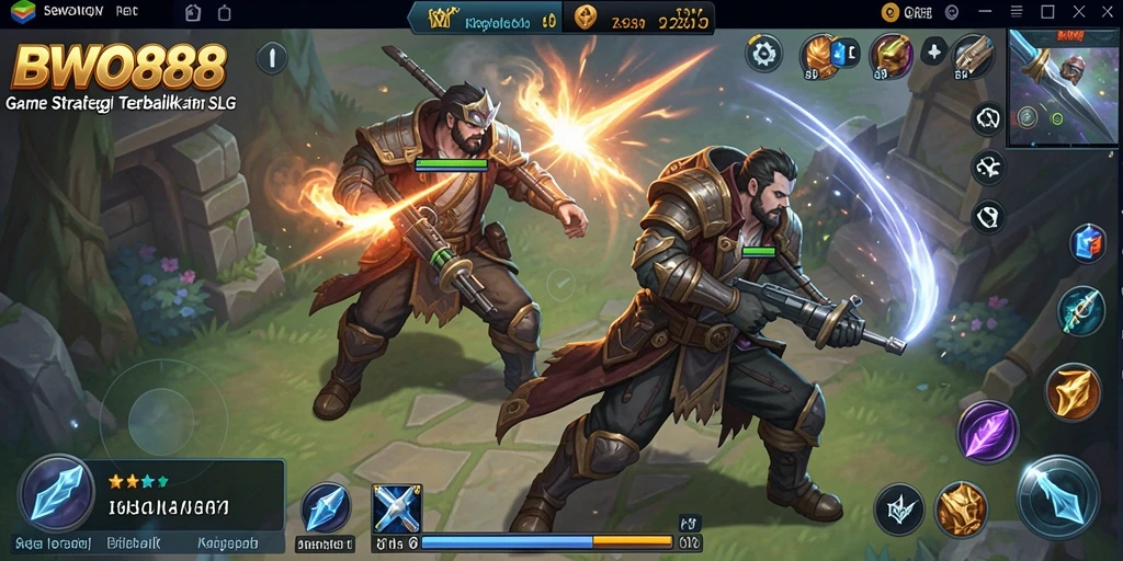 Tampilan gameplay BWO888 yang seru dan mendebarkan dalam kategori SLG.