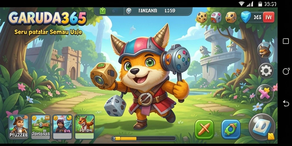 Gameplay seru dalam tantangan puzzle yang menantang.