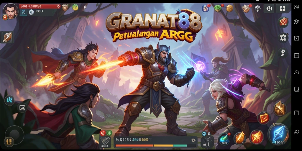 Tampilan gameplay yang memukau dalam dunia ARPG.