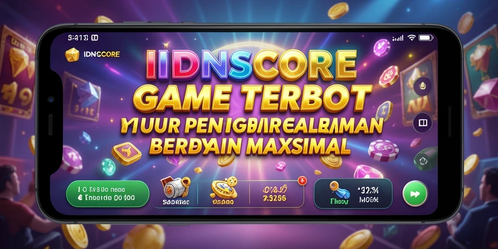 Tampilan gameplay Slot IDNSCORE yang memikat dan mengasyikkan.