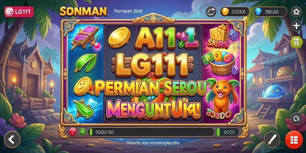 Tangkapan layar gameplay menampilkan keseruan permainan Slot di LG111.