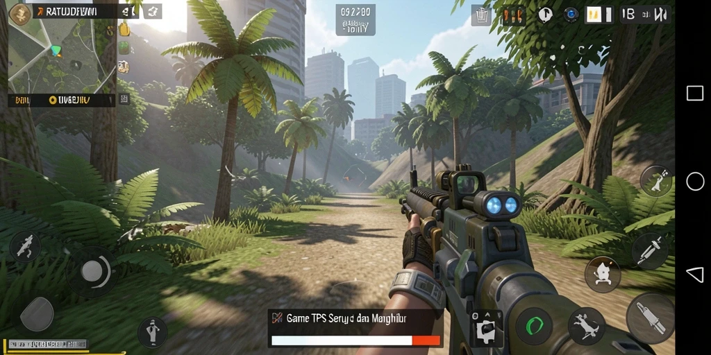 Tampilan gameplay seru dan penuh aksi di RATUDEWI.