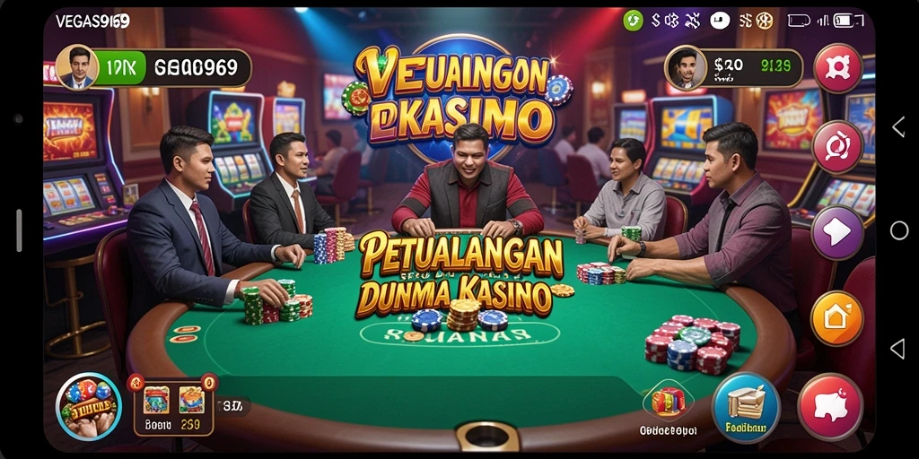 Gameplay seru di VEGAS969 dengan berbagai tantangan kasino.